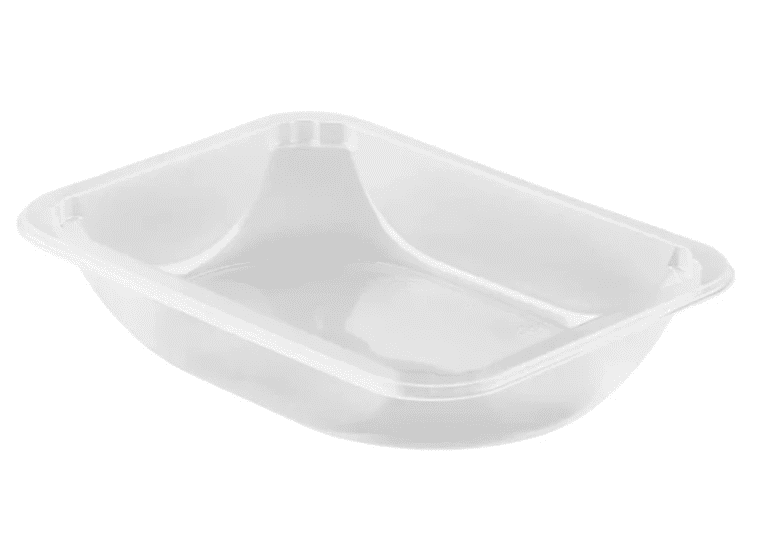 Лоток под запайку 187х137х36 ФРЕШ прозрачный НОТ