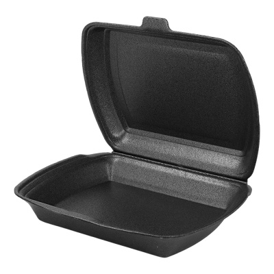 Ланч-бокс 1-секция 249х207х61 черный премиум Протэк