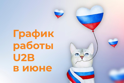 Режим работы U2B в ИЮНЕ