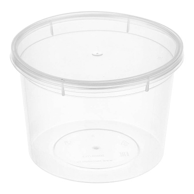 Контейнер-под-горячее-кругл-500-мл-d-112-прозрачный-с-прозрачной-крышкой-без-замка-ПП-ВЗЛП
