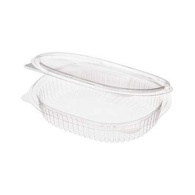 Контейнер овал 250 мл 159х130х29 прозрачный с прозр крышкой РКС-250